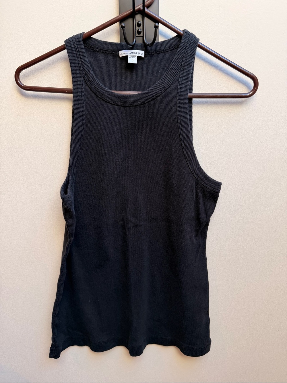 Standard James Perse Women’s Black Tank Top
